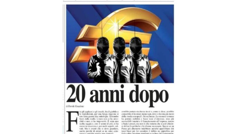 Vent'anni dopo euro vent'anni
