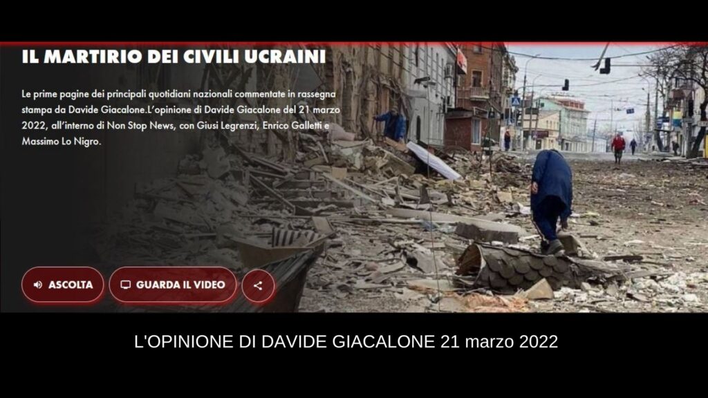 Davide Giacalone rtl 21 marzo