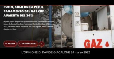 Davide Giacalone rtl 24 marzo 2022