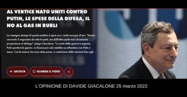 Davide Giacalone rtl 25 marzo