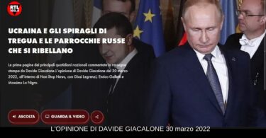 Davide Giacalone rtl 30 marzo 2022