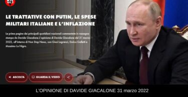 Davide Giacalone rtl 31 marzo 2022
