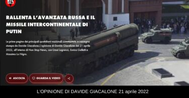 Davide Giacalone rtl 21 aprile 2022