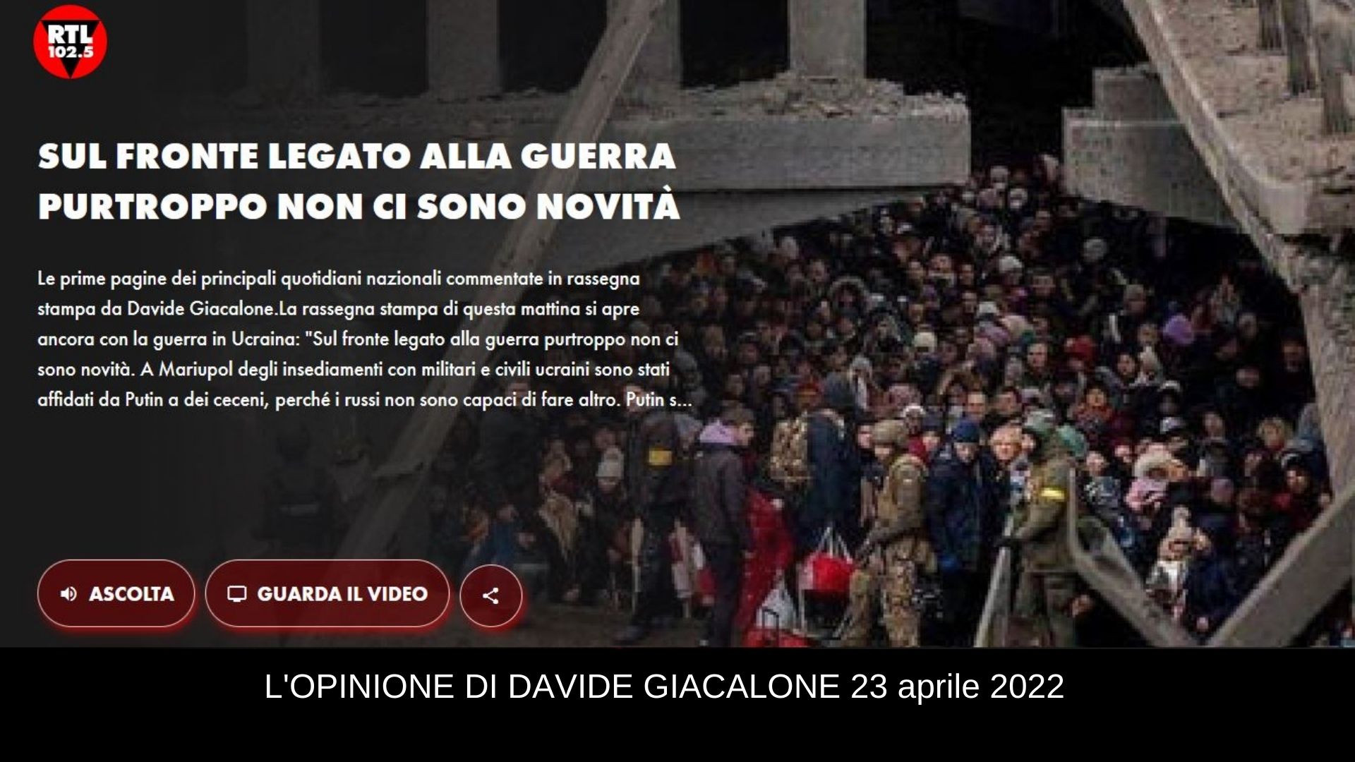 Ottimo Presidente