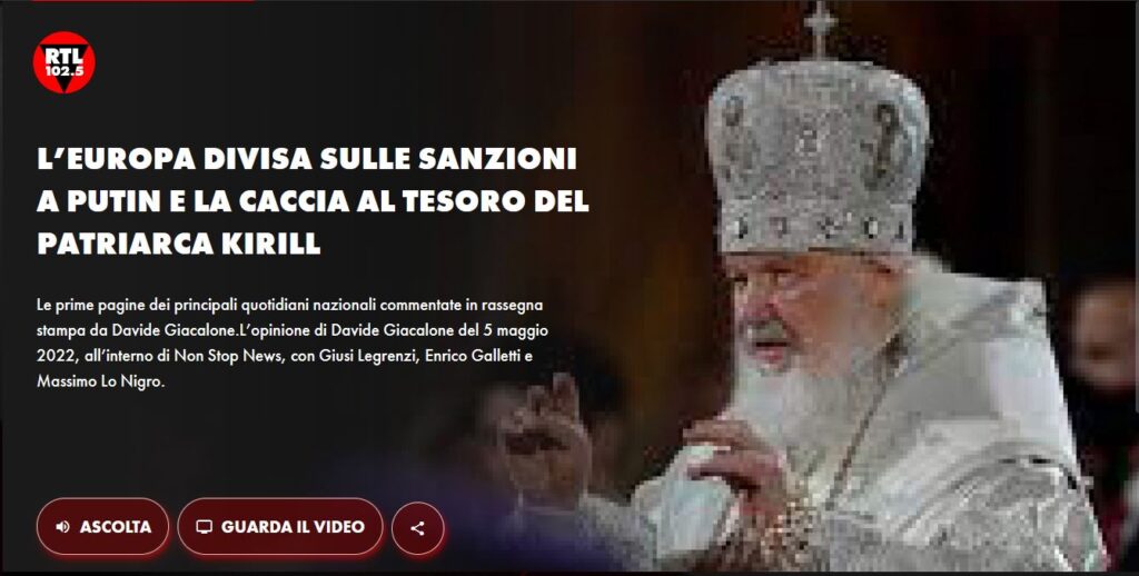 Sanzioni e divisioni