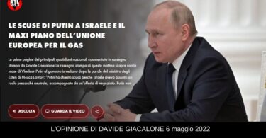 Davide Giacalone rtl 6 maggio