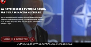 Davide Giacalone rtl 16 maggio 2022