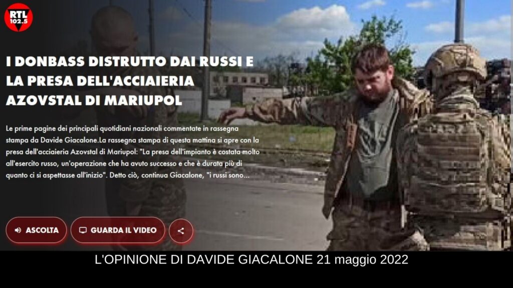 Donbass distrutto