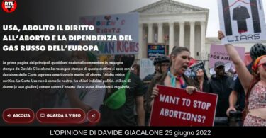 Davide Giacalone rtl 25 gennaio 2022