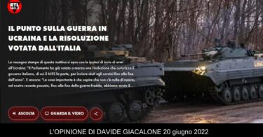 Davide Giacalone rtl 20 giugno 2022