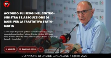 Davide Giacalone rtl 7 agosto