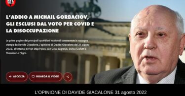 Davide Giacalone rtl 31 agosto 2022