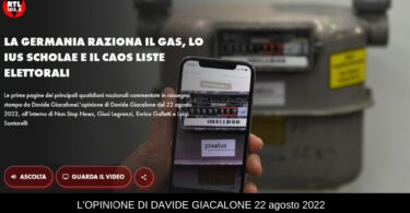 Davide Giacalone rtl 22 agosto