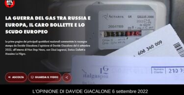 Davide Giacalone rtl 6 settembre