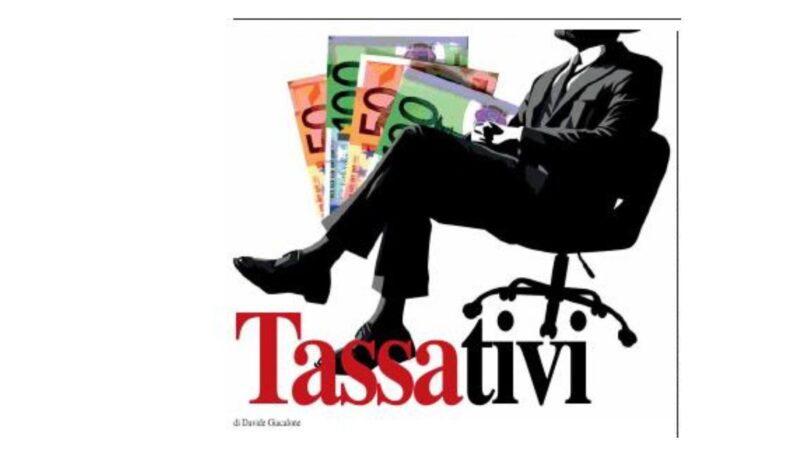 Tassativi giacalone editoriale 19 agosto