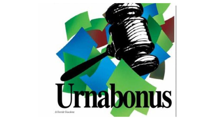 Urnabonus giacalone editoriale 30 aprile 2024