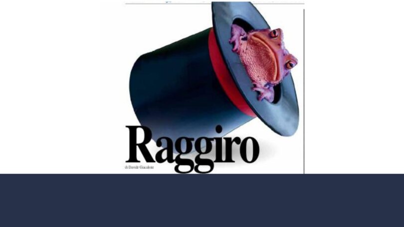 llustrazione di un rospo che esce da un cilindro con la scritta “Raggiro”, editoriale di Davide Giacalone su La Ragione sul sistema elettorale