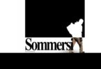 Sagoma di un uomo che emerge da un grande blocco nero con la scritta “Sommersi”, metafora del lavoro nero e dell’economia sommersa in Italia.