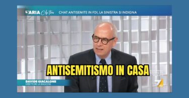 Antisemitismo in casa
